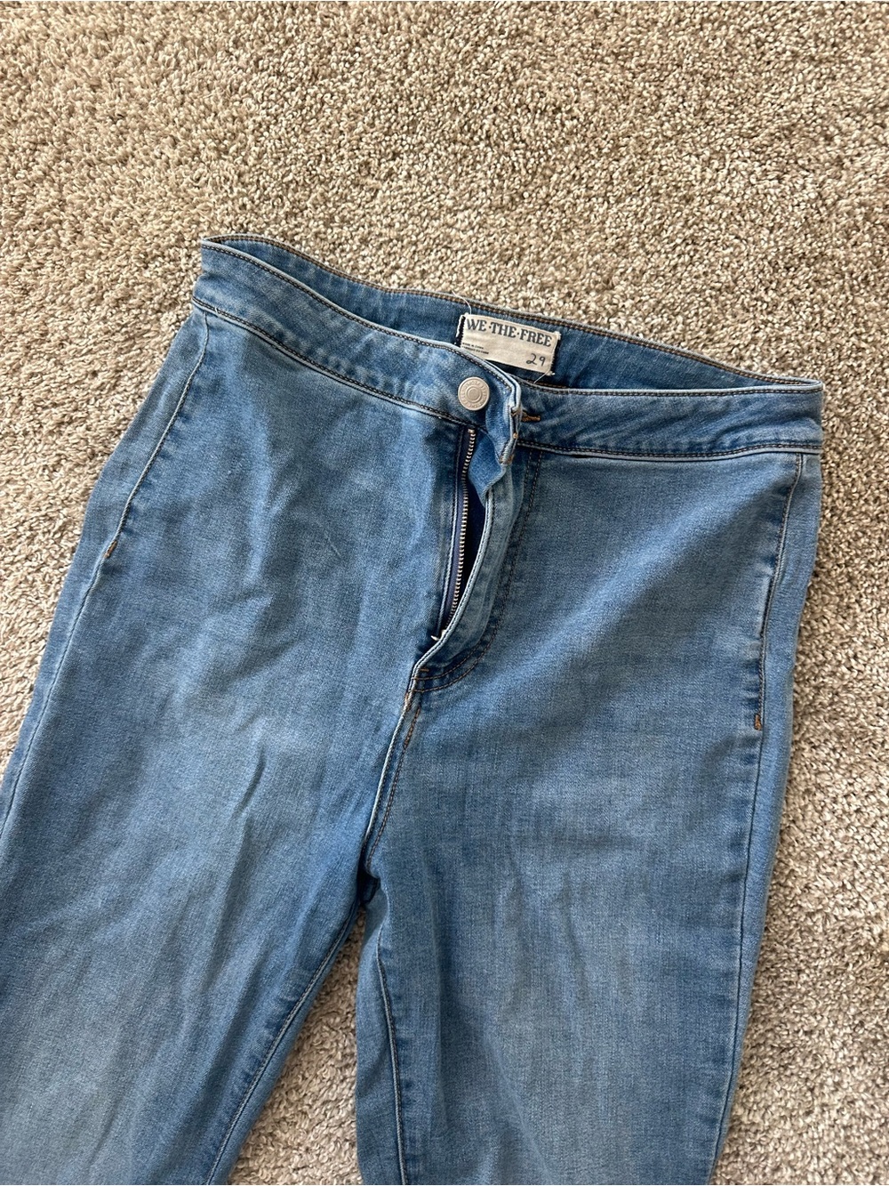 Free people just float on flare jeans size 29 - Picture 4 of 6